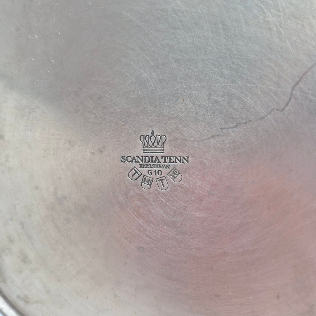 Elegant retro mässingskanna från Scandia Tenn