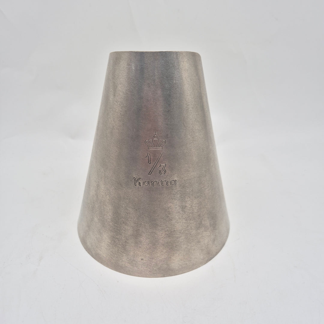 Elegant retro mässingskanna från Scandia Tenn