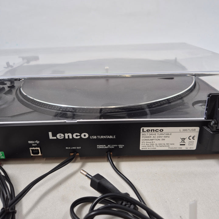 Lenco retro skivspelare med USB-funktion