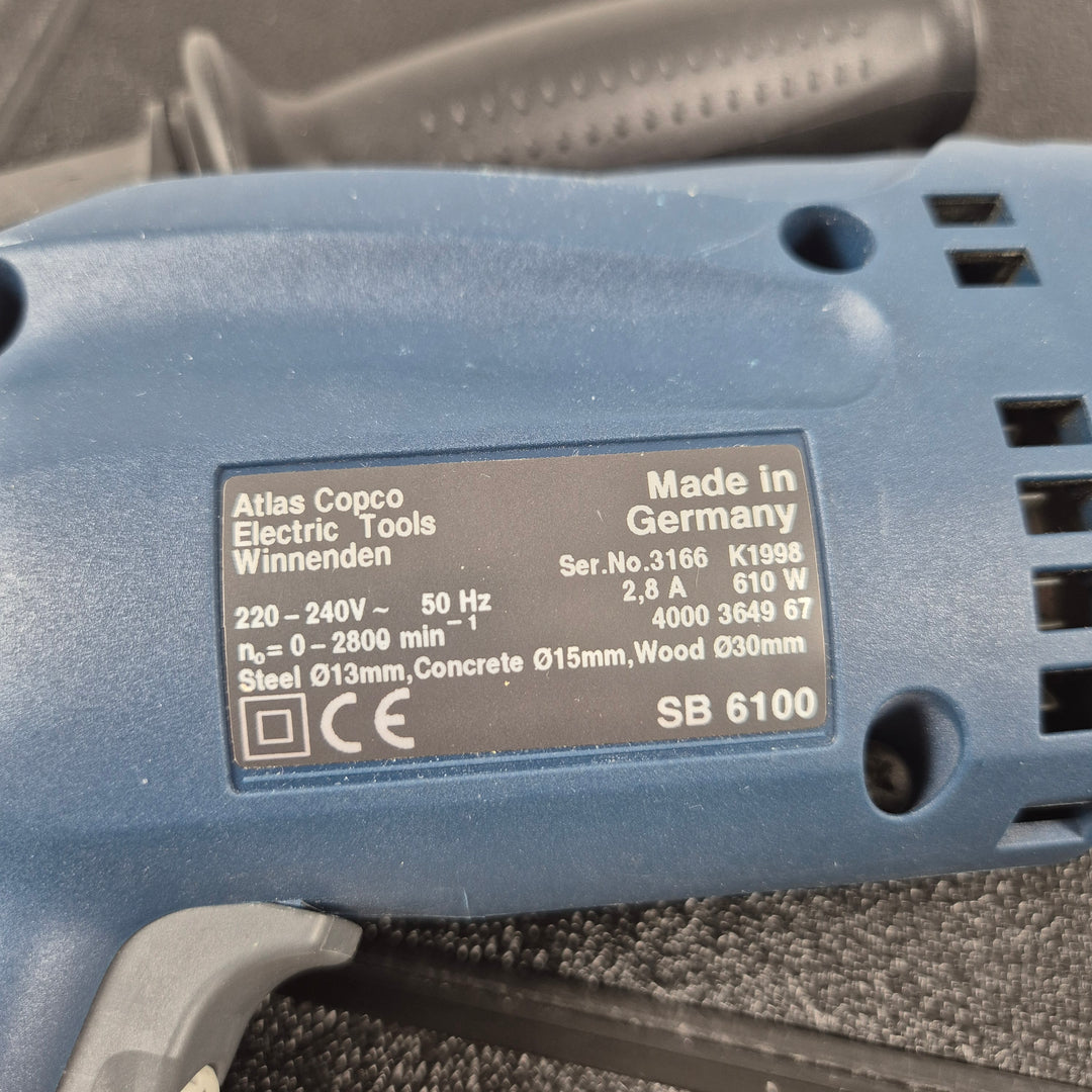 AEG SB 6100 slagborr med bärkäst