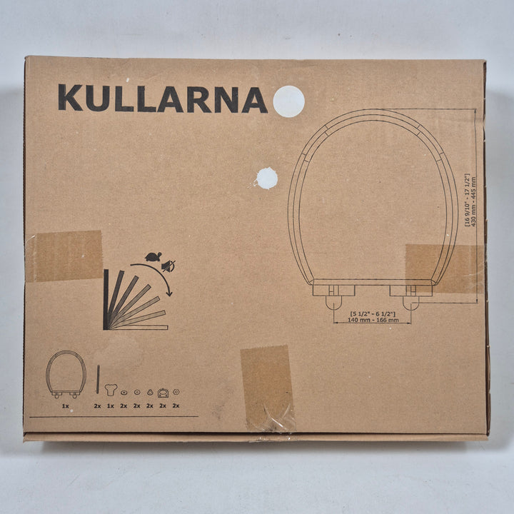 IKEA Kullarna Ny Toalettsits i Plast