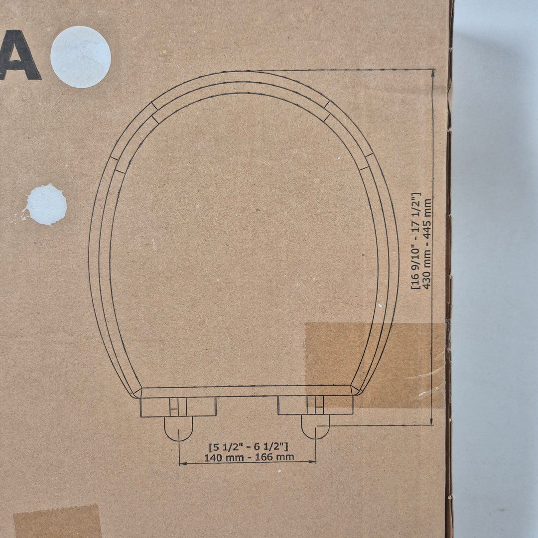 IKEA Kullarna Ny Toalettsits i Plast