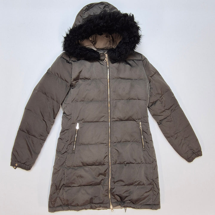 Massimo Dutti vinterjacka med pälskantad huva