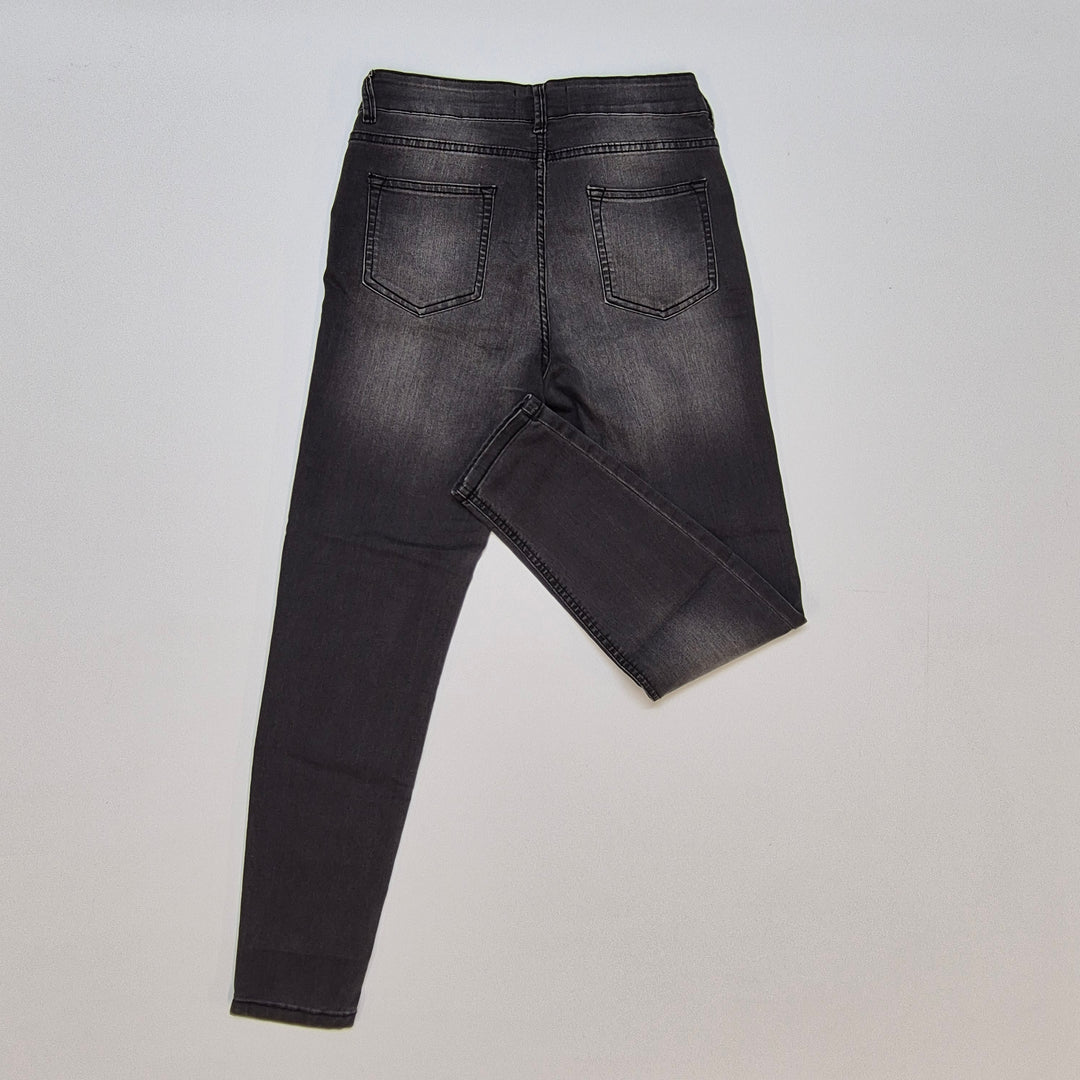 Trendiga dekorerade jeans Dsquared2 skinny svart