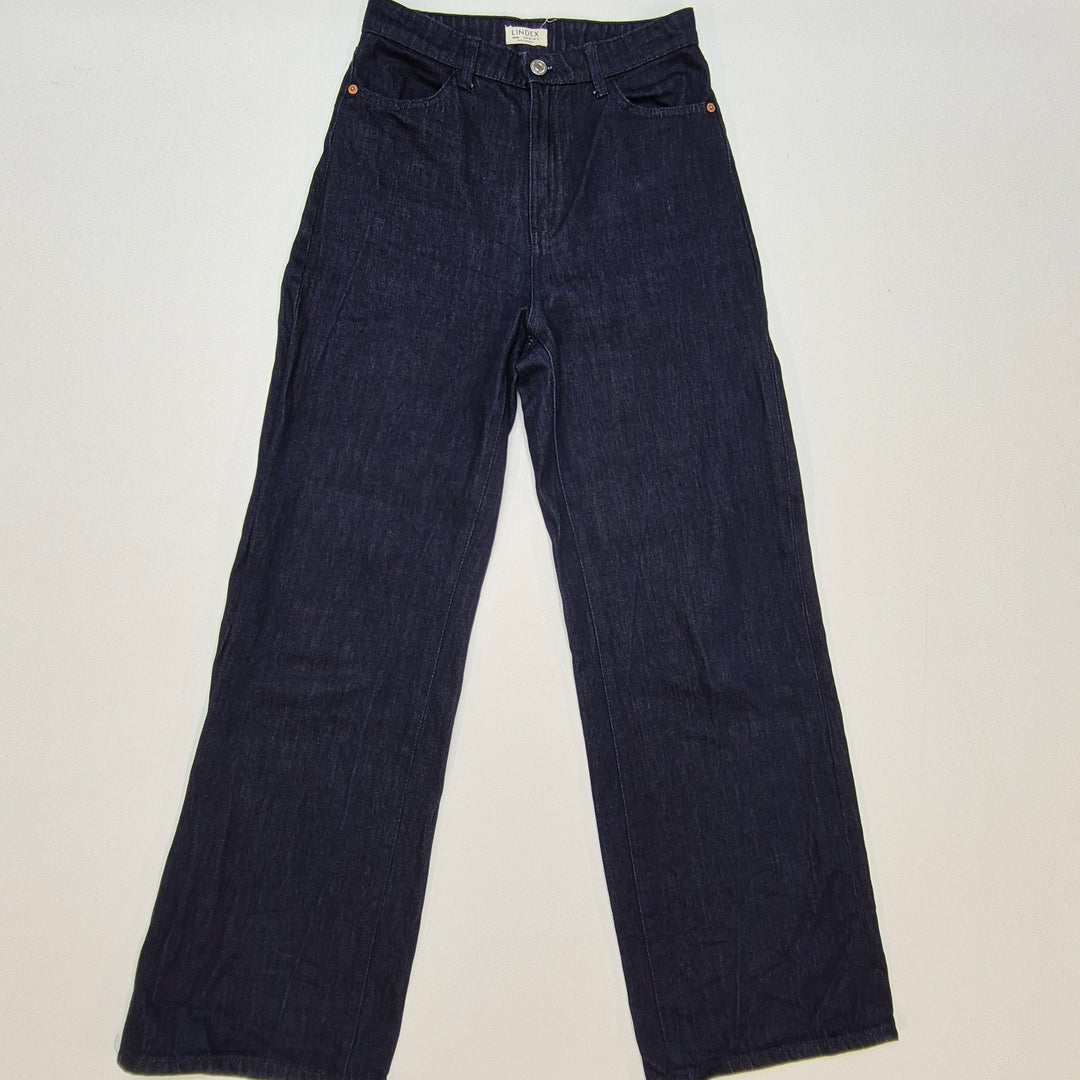 Lindex Jackie jeans mörk denim elegant dam