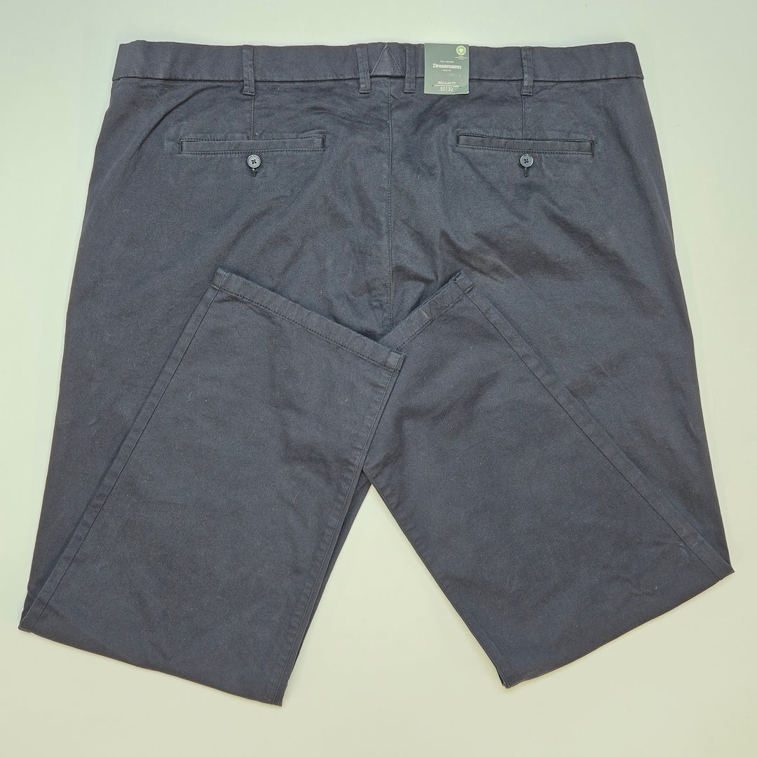 Mörkblå dressmann chinos herrstorlek 50/32