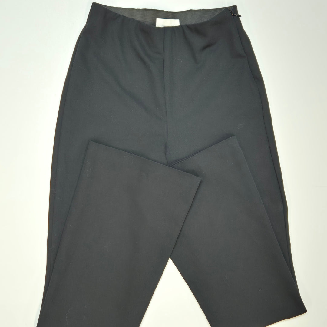 Retro svarta utsvängda byxor från Zara