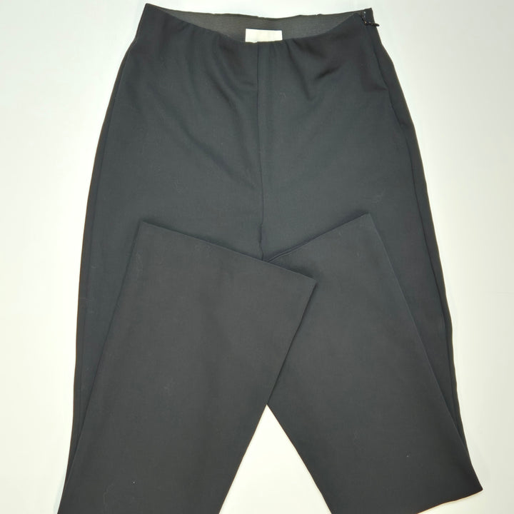 Retro svarta utsvängda byxor från Zara