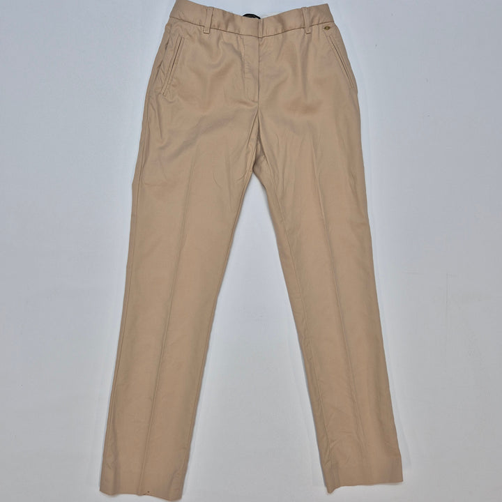 Chica beige byxor i viskoslinne från Massimo Dutti