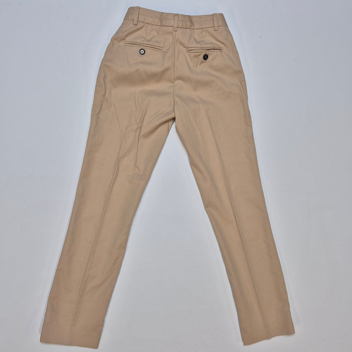 Chica beige byxor i viskoslinne från Massimo Dutti