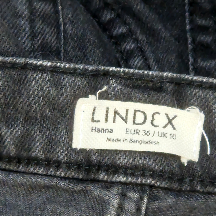 Klassiska svarta jeans från Lindex, elegant modell Hanna
