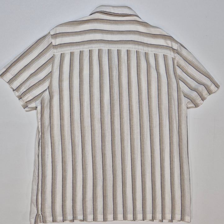 Elegant retro linneskjorta Dressmann XL