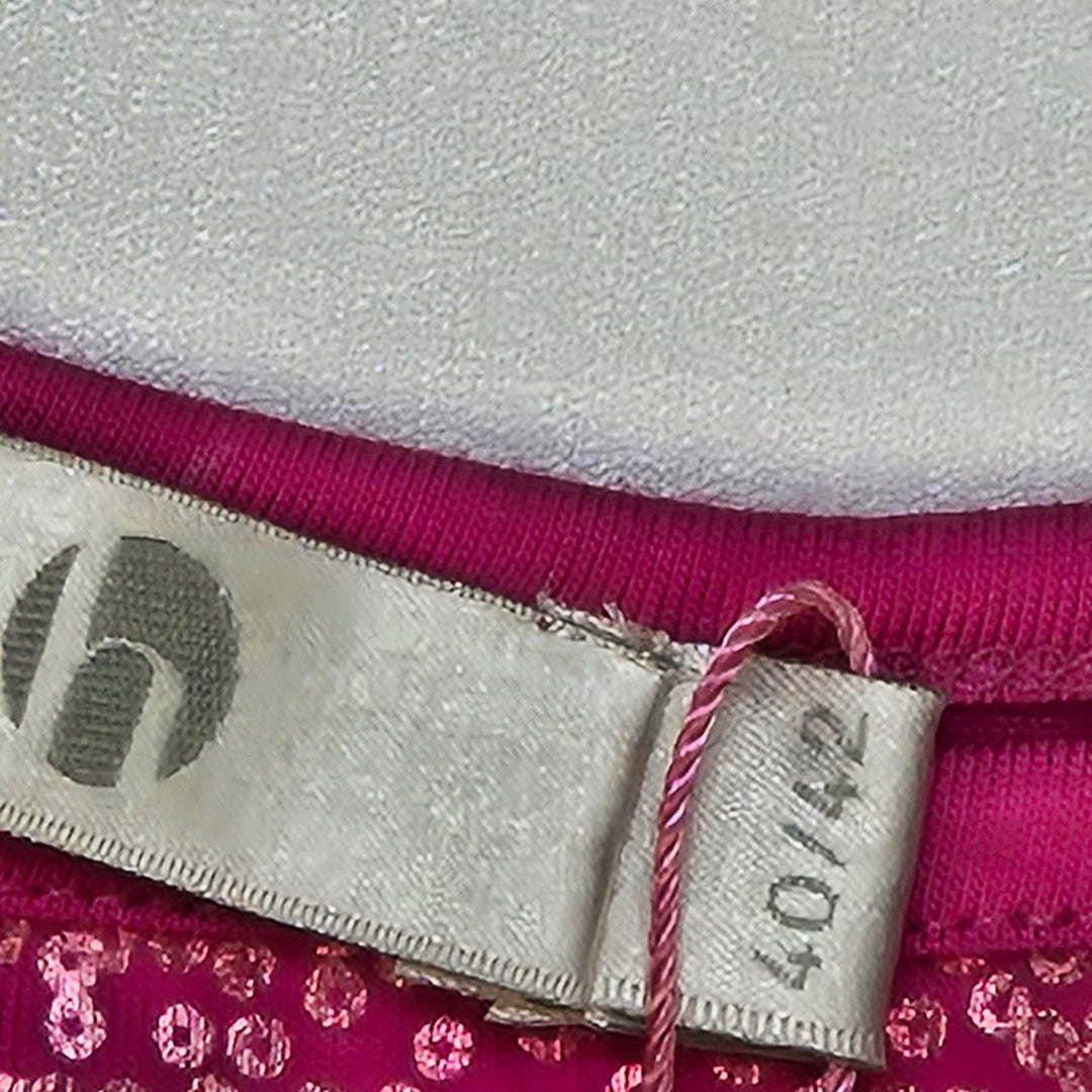 Glittrande magenta klänning från Homy