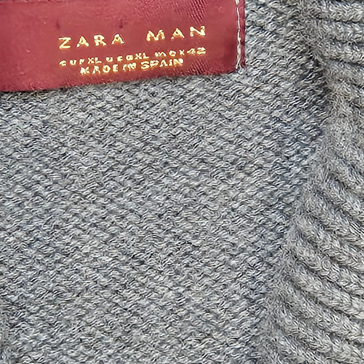 Stilren grå kofta Zara Man herrkläder