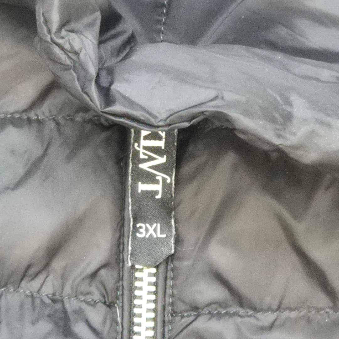 JME klassisk grå dunjacka 3XL
