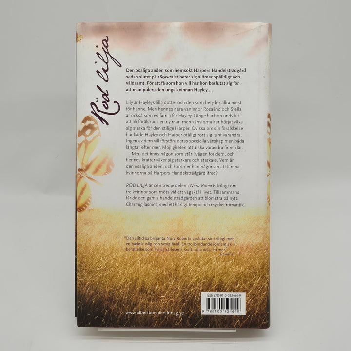 Nora Roberts Bok Röd Lilja Begagnad
