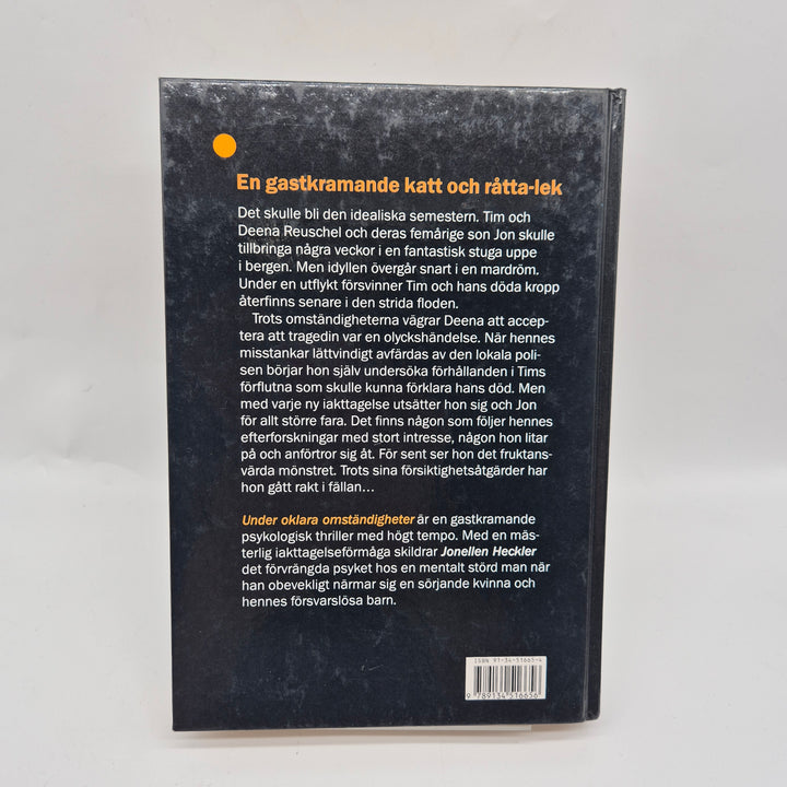 Under Oklara Omständigheter psykologisk thriller BonnierAlba