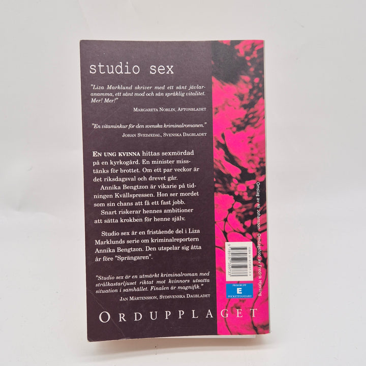 Begagnad thrillerbok "Studio Sex" av Liza Marklund