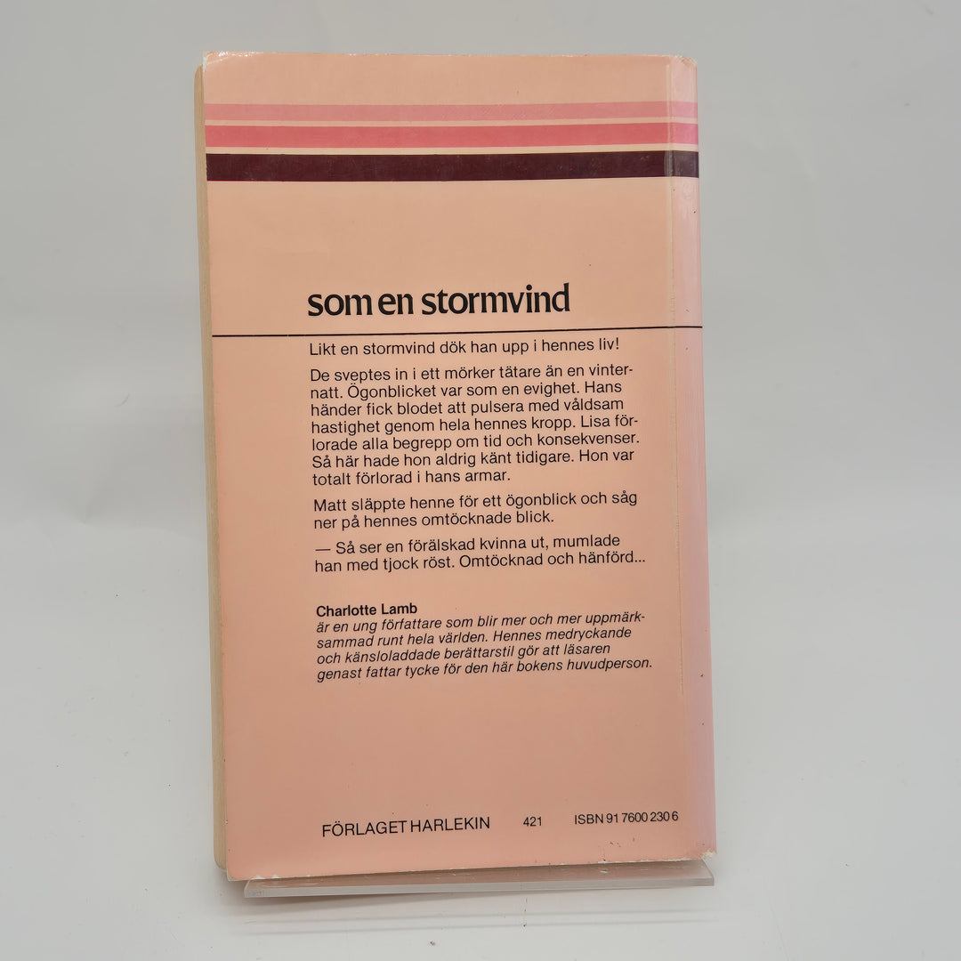Retro Kärleksroman Pocket från Harlekin