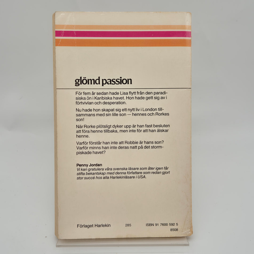 Penny Jordan roman Glömd passion begagnad
