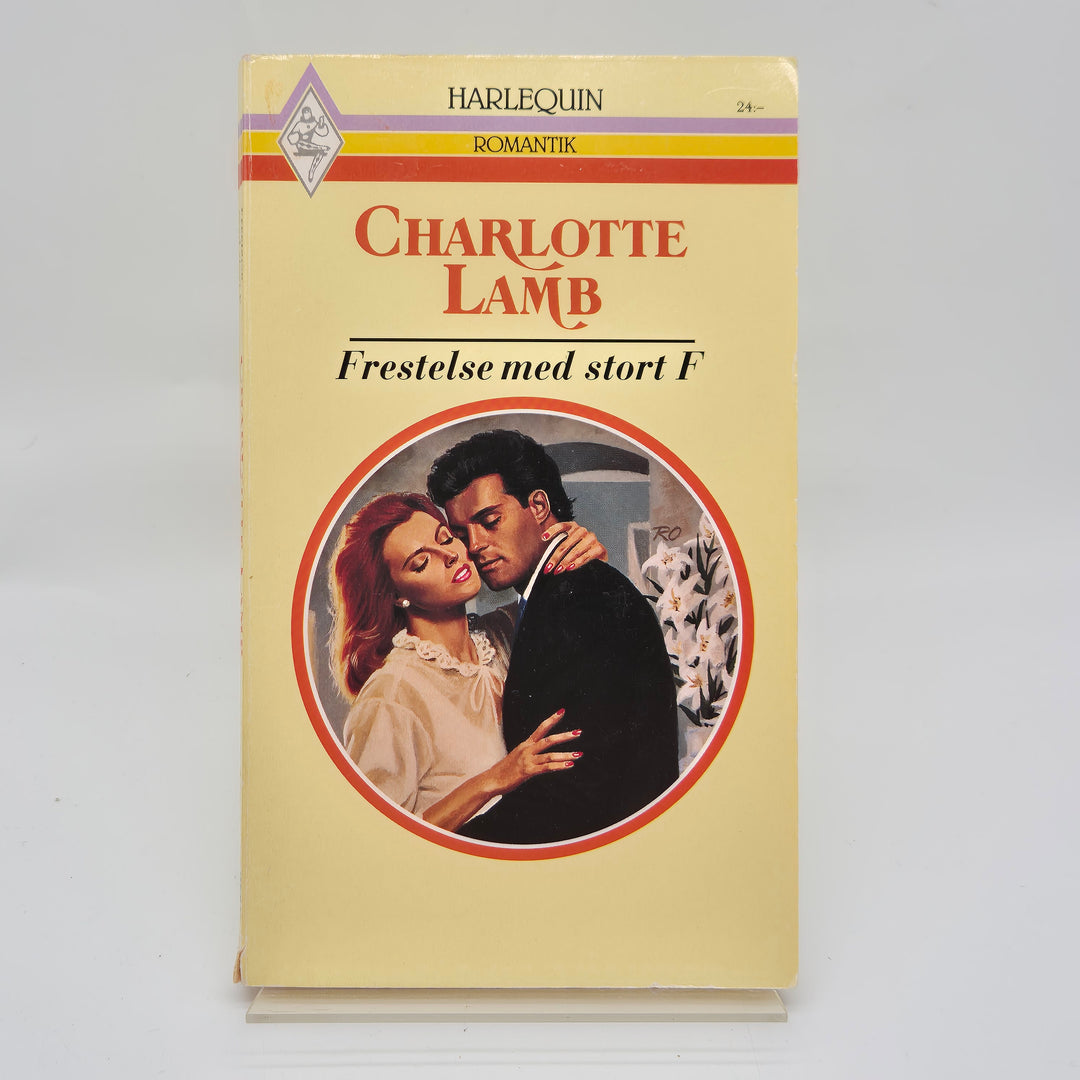 Romantisk retrobok Frestelse av Harlequin