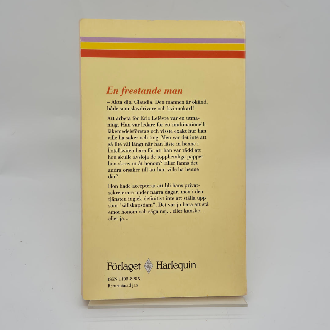 Romantisk retrobok Frestelse av Harlequin