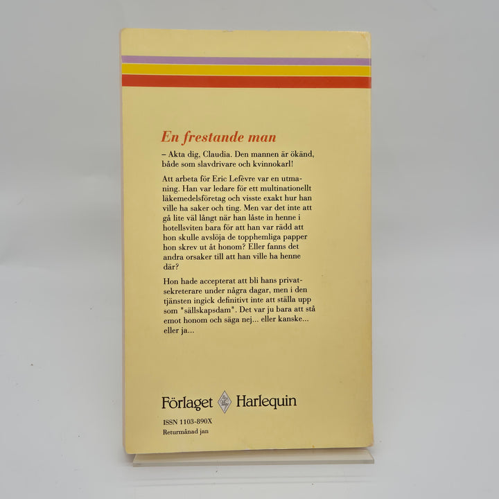 Romantisk retrobok Frestelse av Harlequin