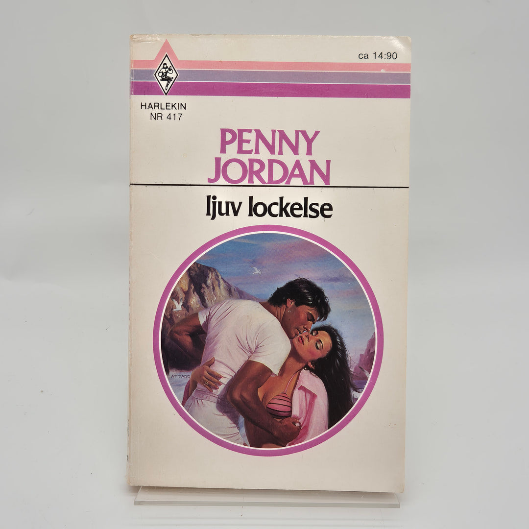 Ijuv Lockelse Retro Harlekinroman Mycket Gott Skick