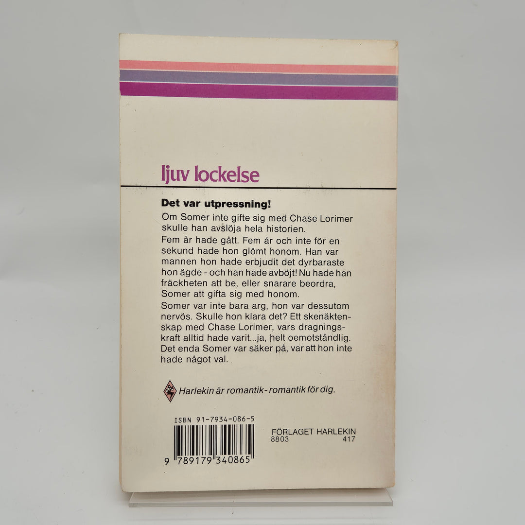 Ijuv Lockelse Retro Harlekinroman Mycket Gott Skick
