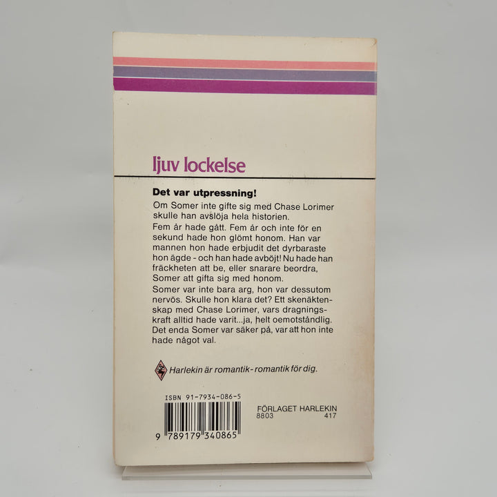 Ijuv Lockelse Retro Harlekinroman Mycket Gott Skick