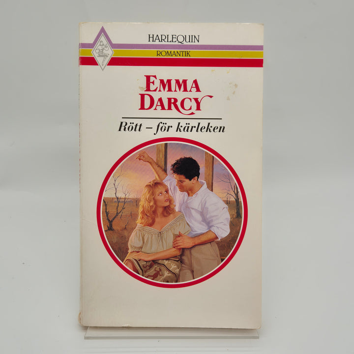 Harlequin Retro Bok Rött för Kärleken