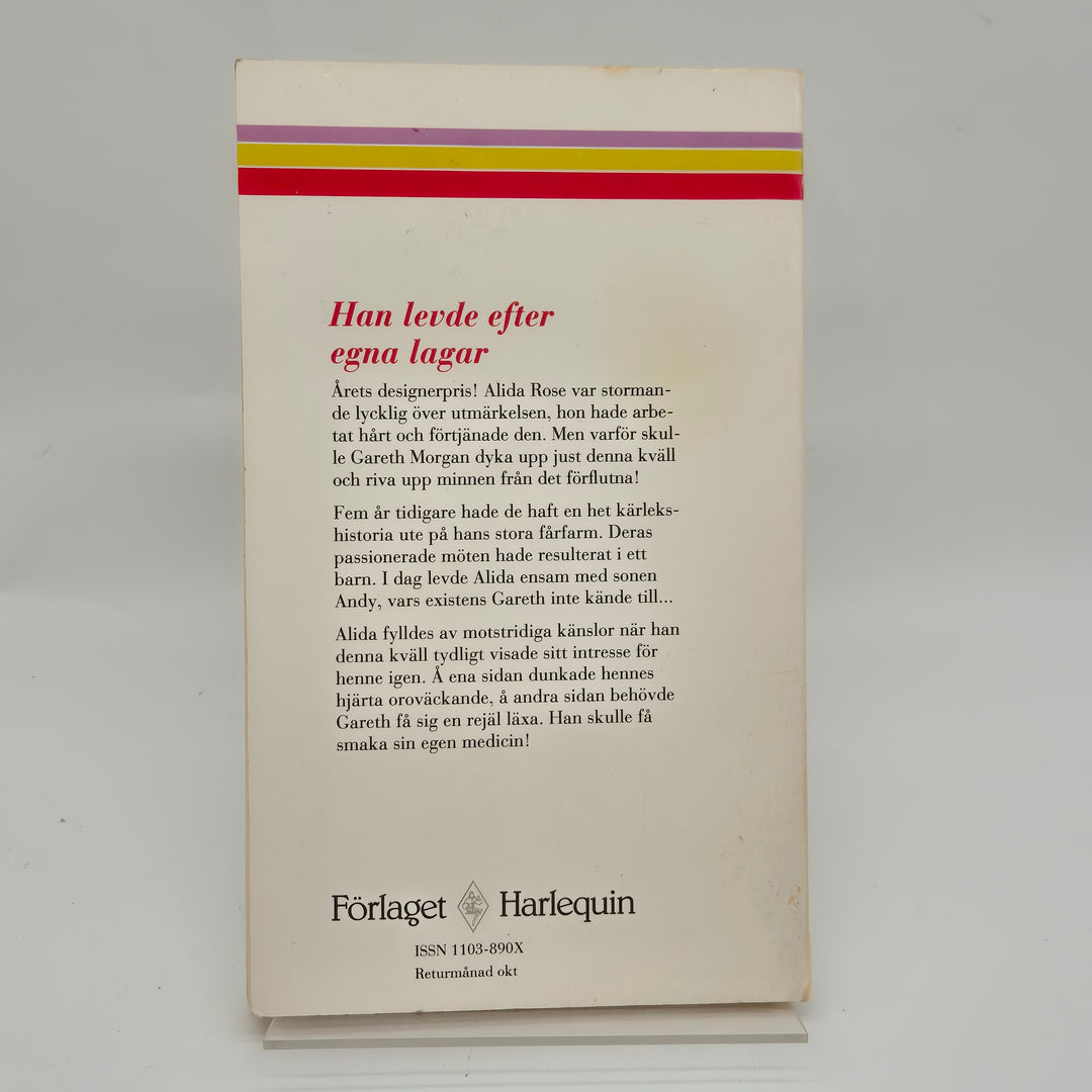 Harlequin Retro Bok Rött för Kärleken