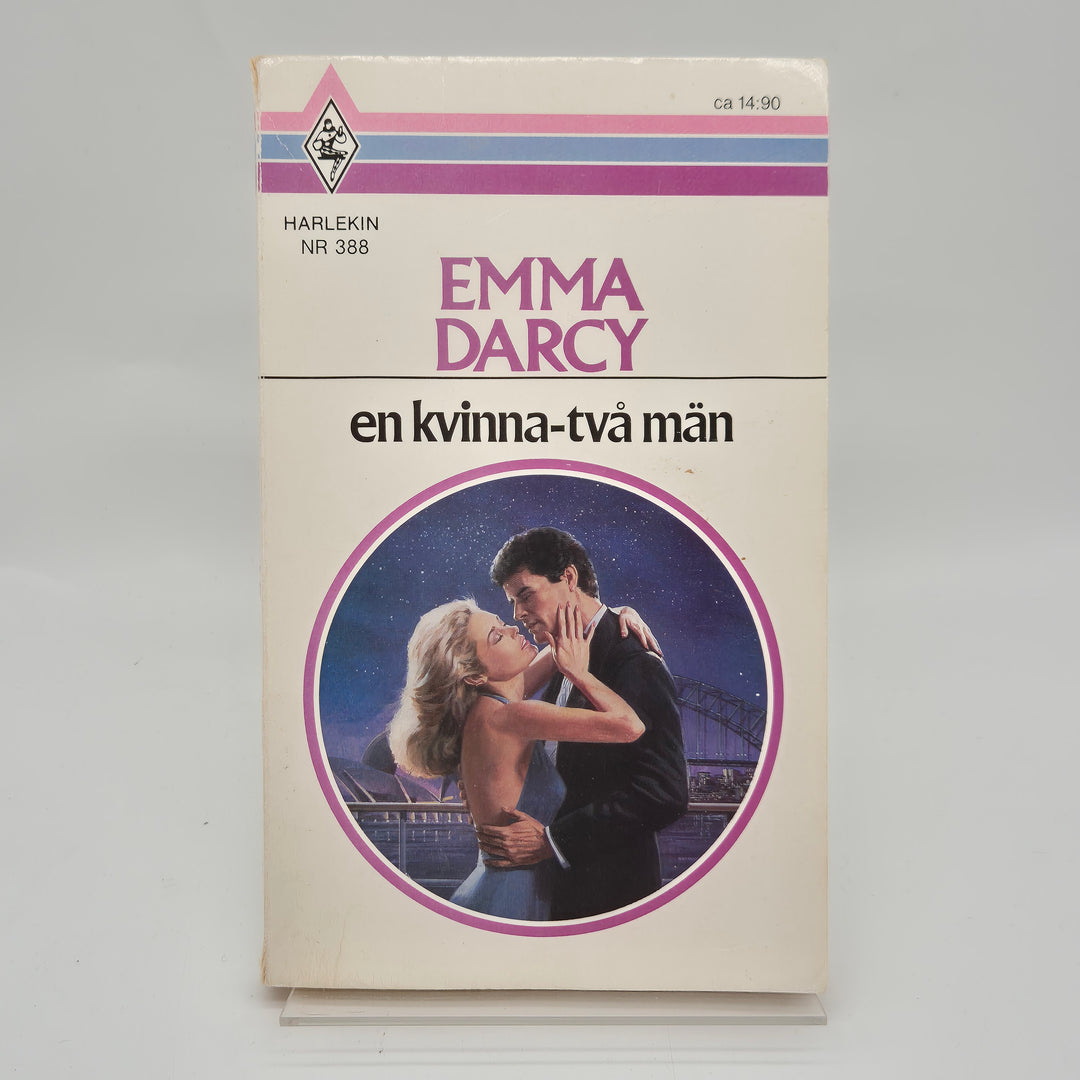 Harlekin romantikbok En kvinna-två män