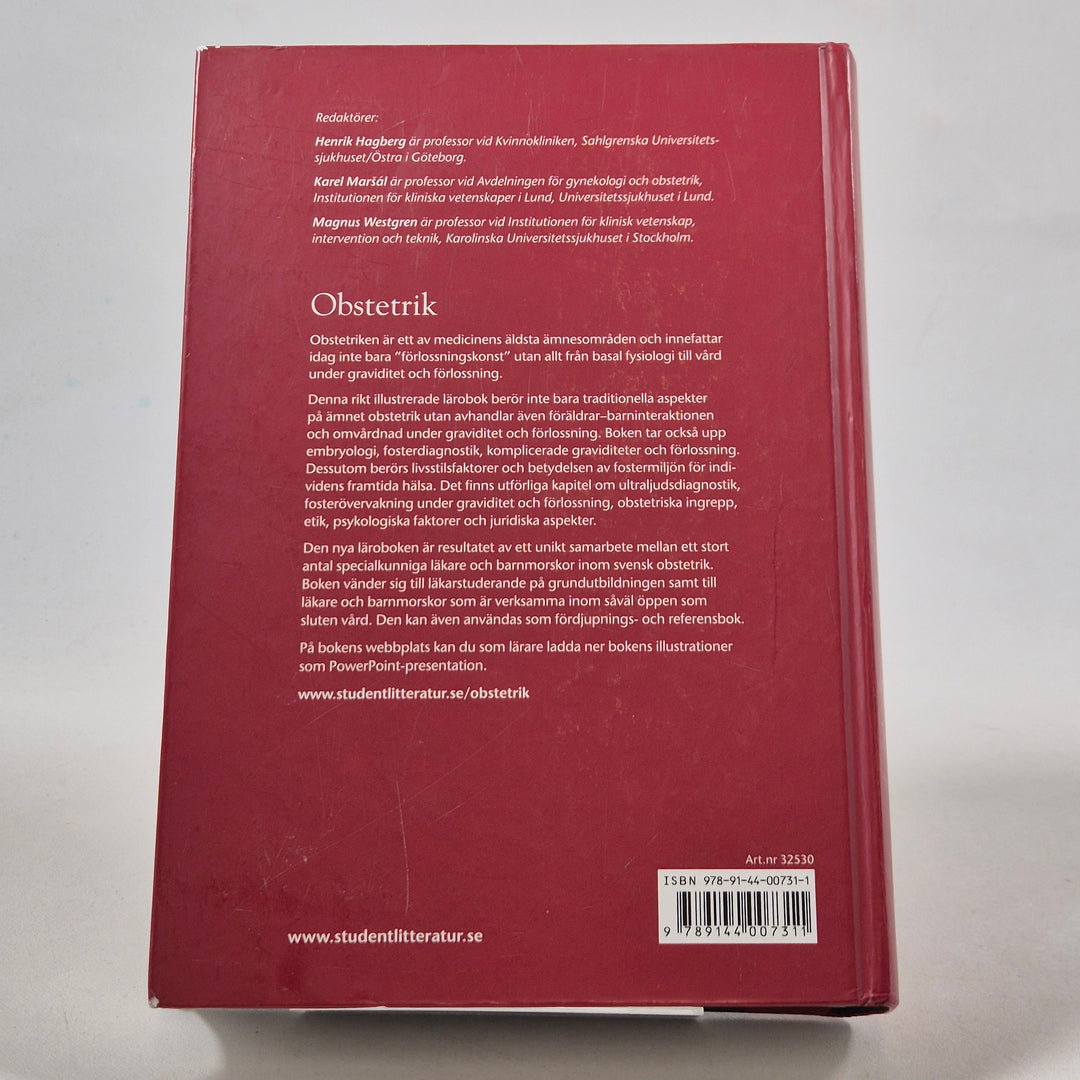Obstetrik Bok av Henrik Hagberg Begagnad
