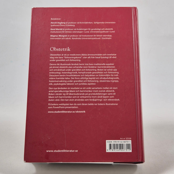 Obstetrik Bok av Henrik Hagberg Begagnad