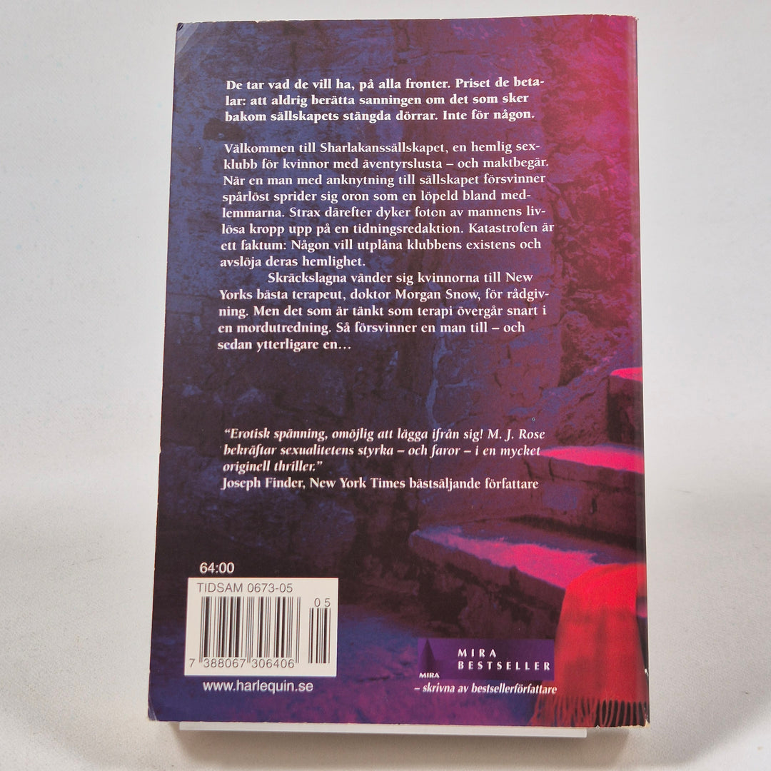 Bakom Stängda Dörrar M.J. Rose Thriller