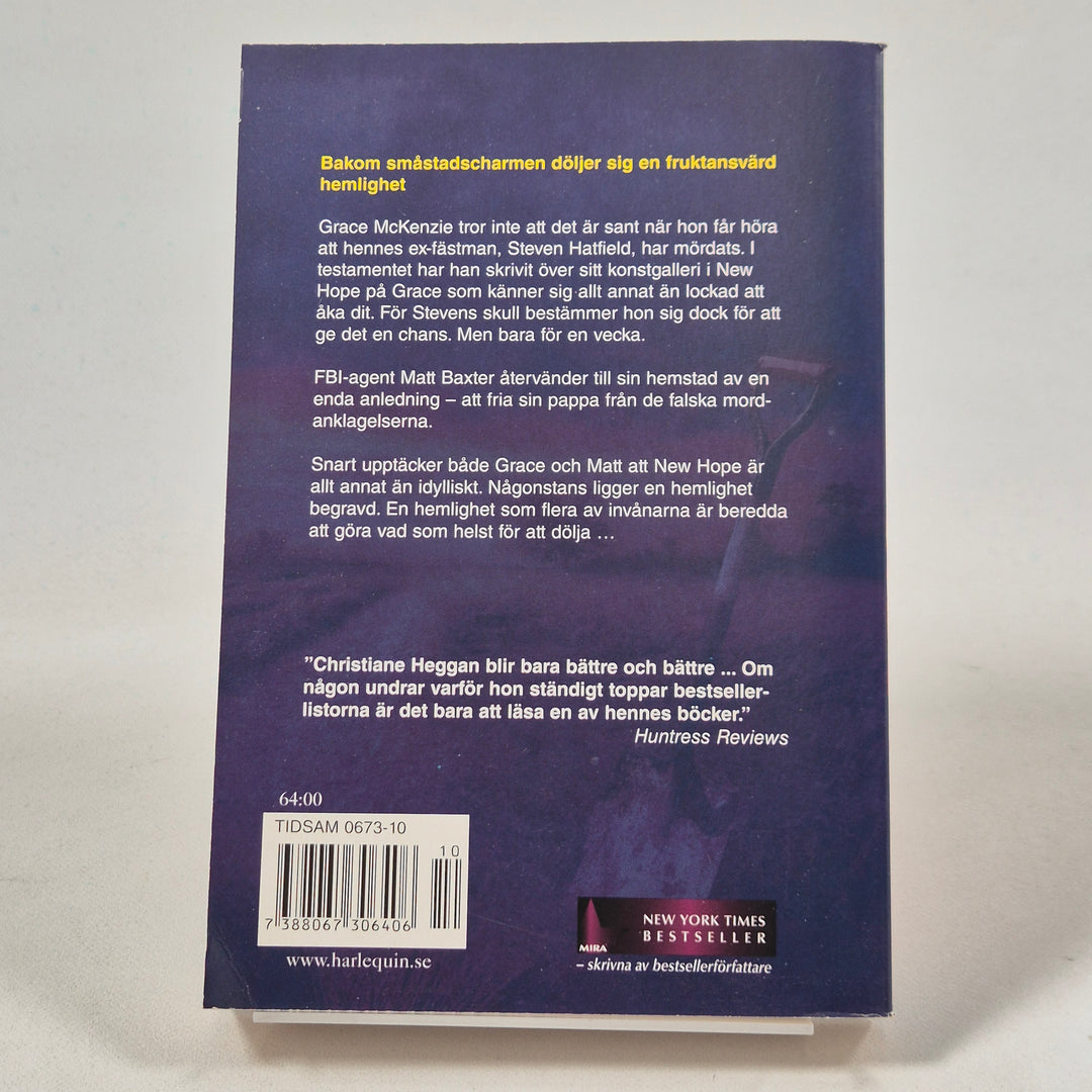 Christiane Heggan Roman Mörka Hemligheter Thriller