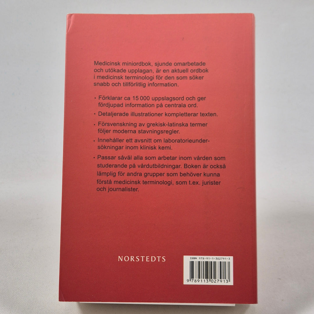 Medicinsk Mini-Ordbok Norstedts Begagnad