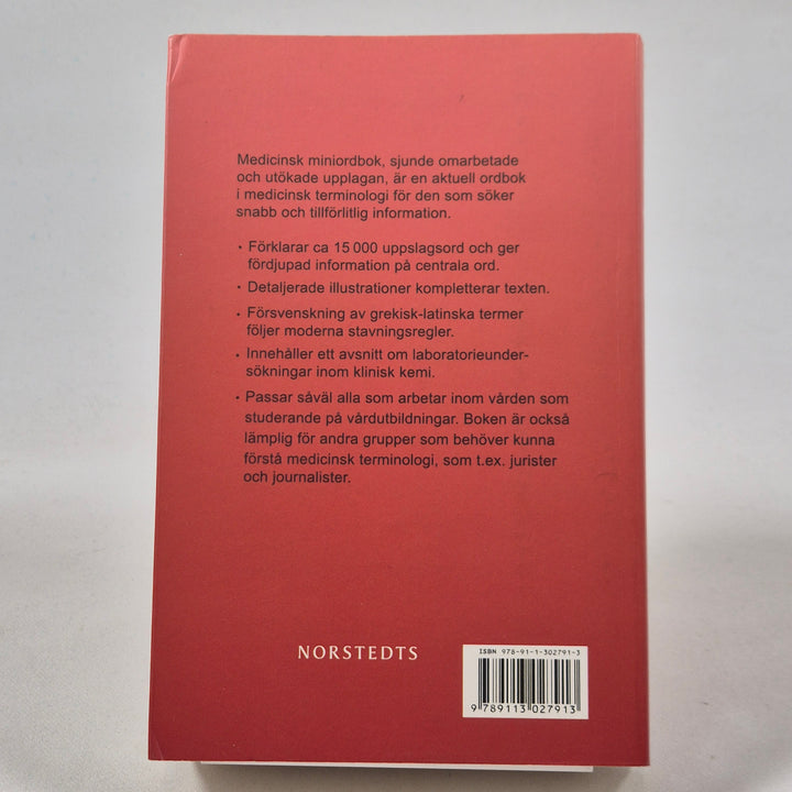 Medicinsk Mini-Ordbok Norstedts Begagnad