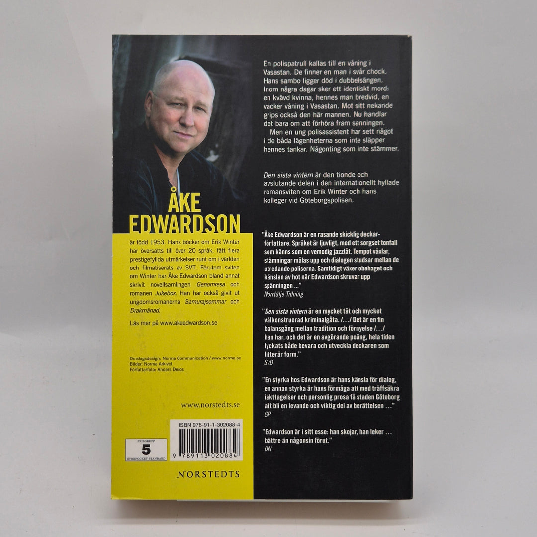 Åke Edwardsons Den sista vintern bok begagnad