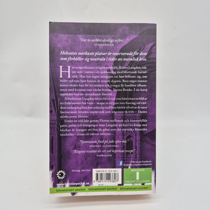 Dan Brown's Inferno Pocketbok i Mycket Gott Skick