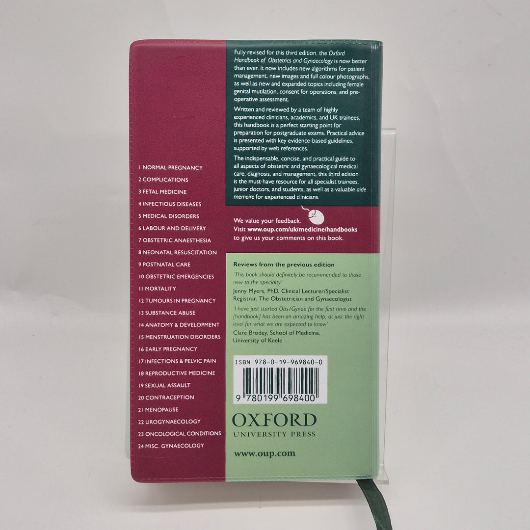 Oxford Handbook Obstetrics Gynaecology Begagnad