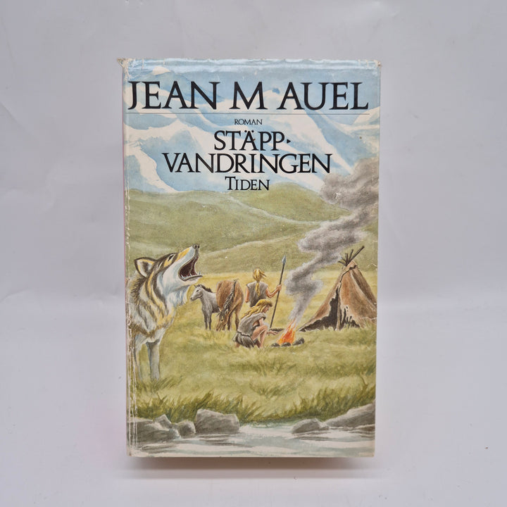 Jean M. Auel Retro Bok Stäppvandringen