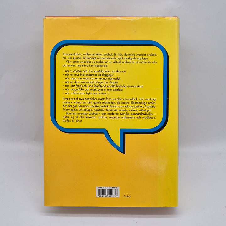 Bonniers Svenska Ordbok i mycket gott skick