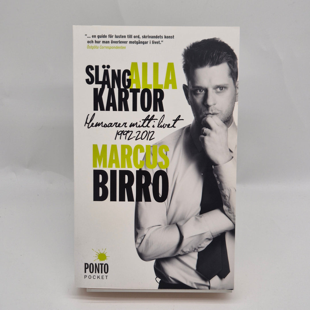 Marcus Birro essäbok Släng alla kartor