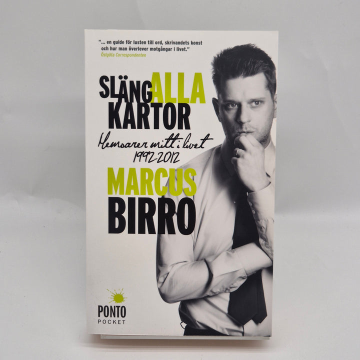 Marcus Birro essäbok Släng alla kartor