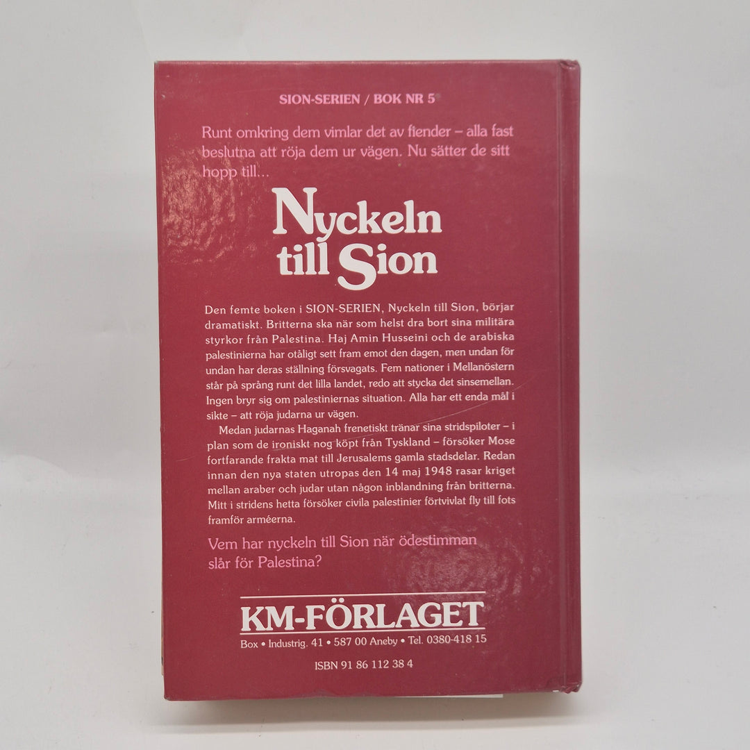 Historisk roman Nyckeln till Sion begagnad