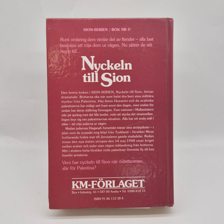 Historisk roman Nyckeln till Sion begagnad