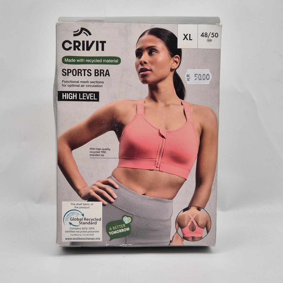 CRIVIT sport-bh XL återvunnen polyester