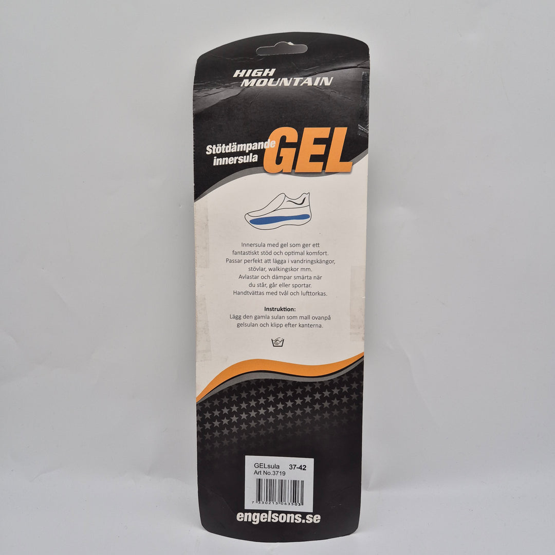 Stötdämpande Gel Innersulor High Mountain